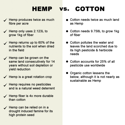 HEMP vs. COTTON MOLFO® SHOP
